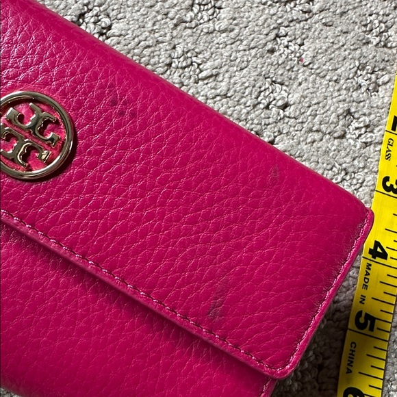Tory Burch Fuchsia Leather jewelry  Holder - Picture 4 of 6
